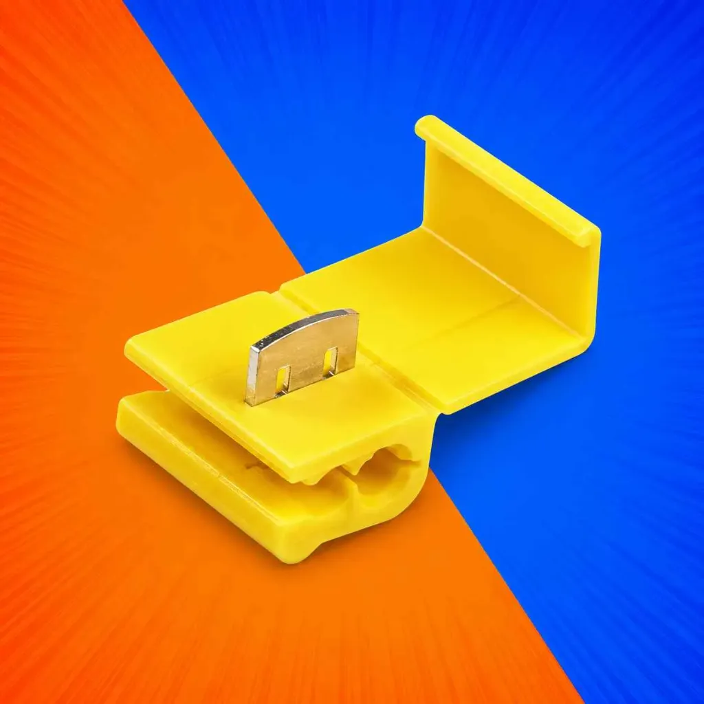CLIP DERIVACION AMARILLO 4-6MM2 10-12AWG LEXO