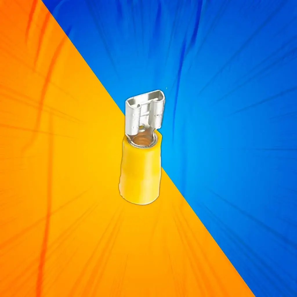 TERMINAL HEMBRA C/AISL 6,6-7,2MM 12-10AWG AMARILLO ENERLUX