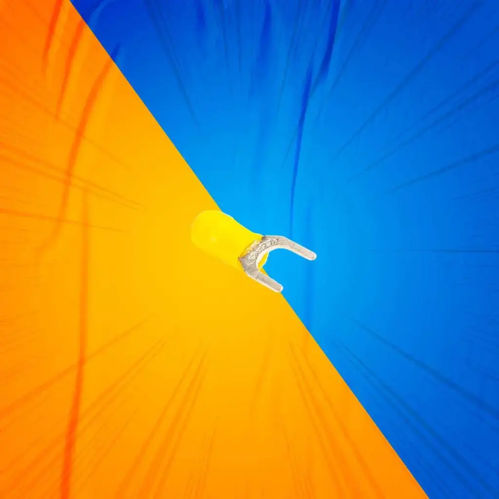 TERMINAL HORQUILLA AMAR 4-6 MM2 3.7MM 6.3MM MEC