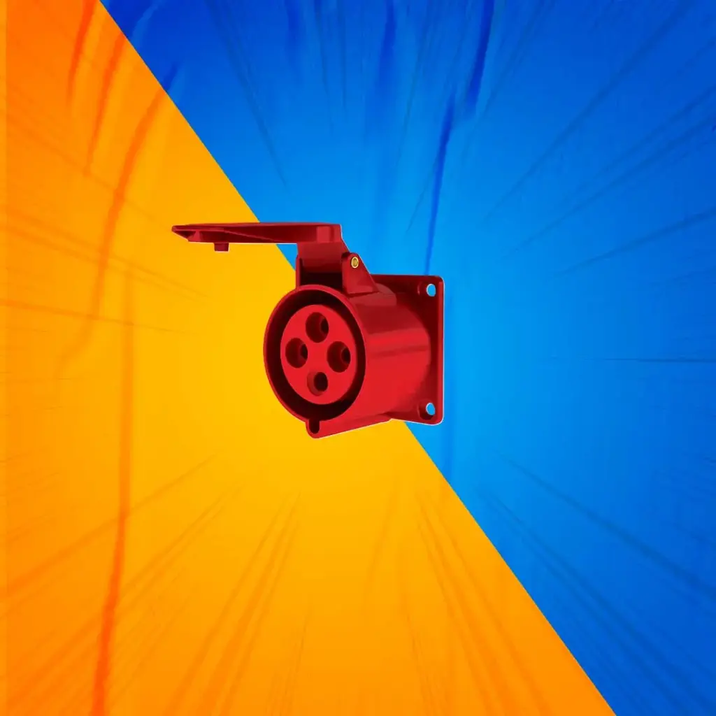 [5717409] ENCHUFE IND HEM VOL 16A 3P+N+T 380V IP44 LEXO