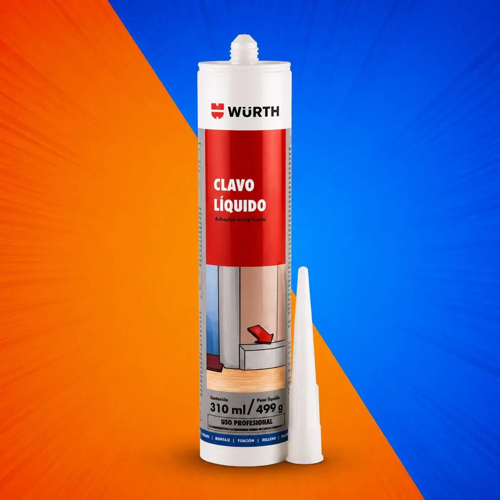 ADHESIVO CLAVO LIQUIDO 310ML WURTH