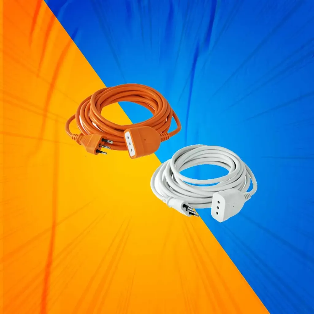 [7500410] CABLE EXTENSION 2P+T 10A 10MT NAR ELECTROLINE