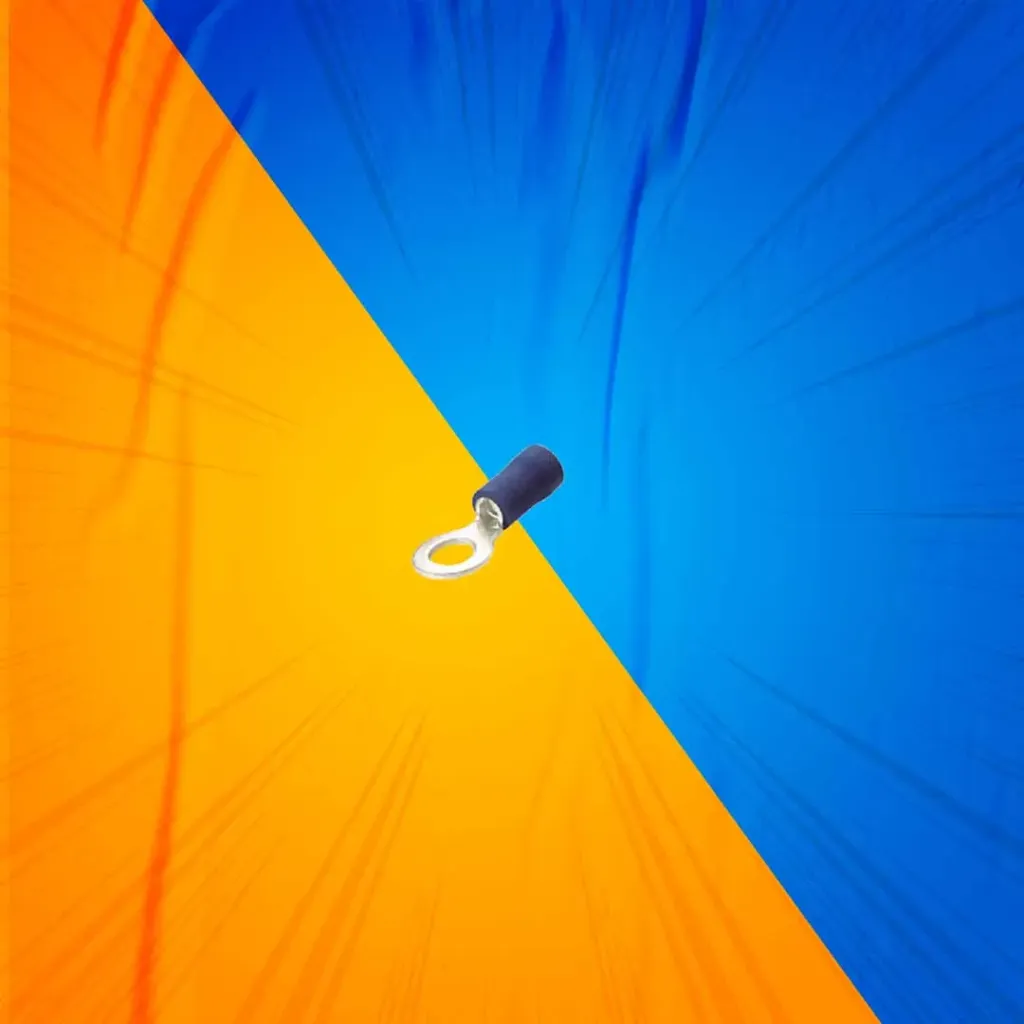 [103049] TERMINAL ANILLO 5,3 MM 14-16 AWG AZUL ENERLUX