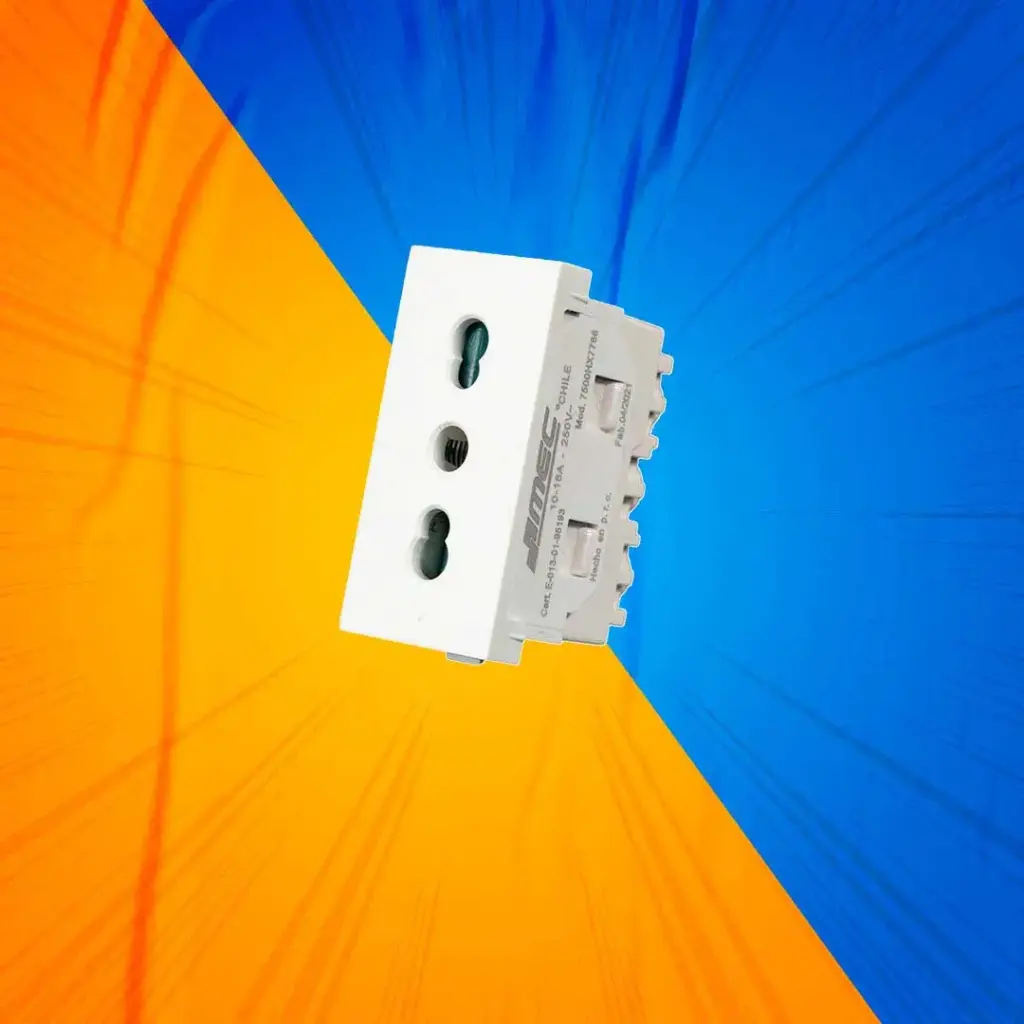 MÓDULO ENCHUFE HIDROBOX 10/16A MEC