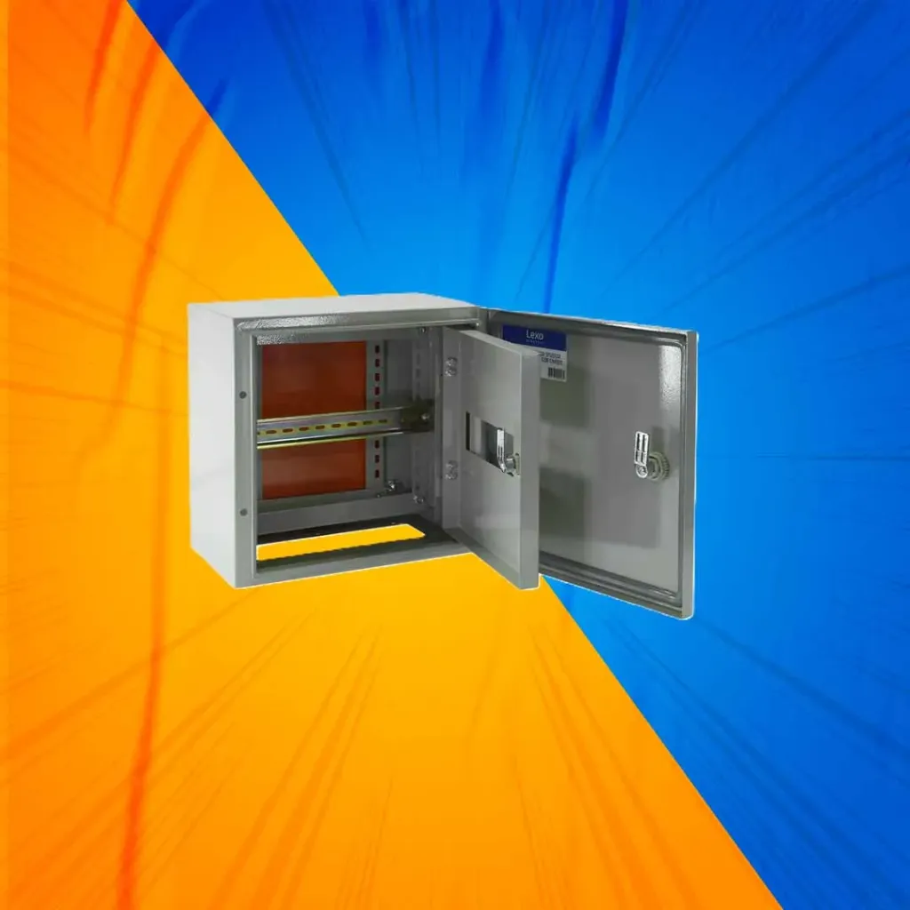 GABINETE MET 1/PTA 300X300X200 IP65 C/CHASIS 8 MOD LEXO