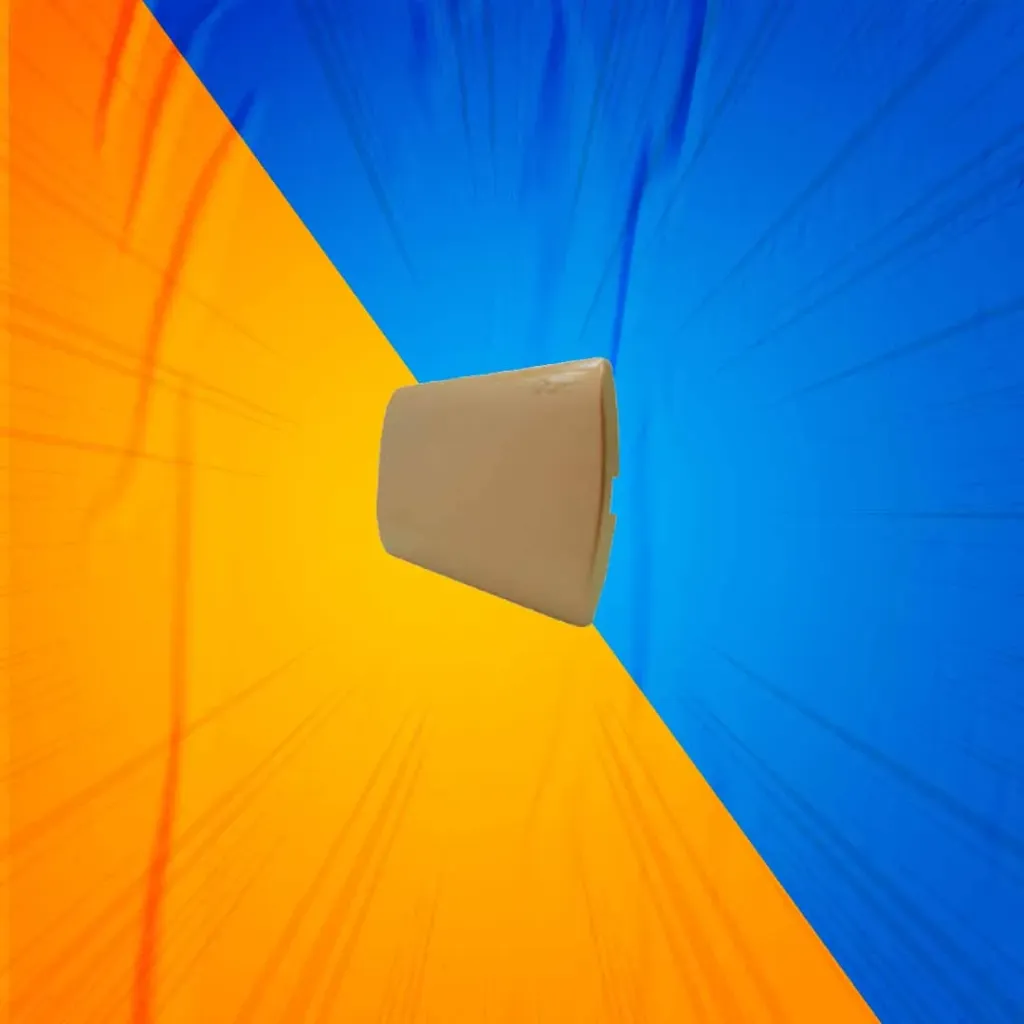 [0600PA0599] PLACA CIEGA C/SOPORTE DORADO MEC