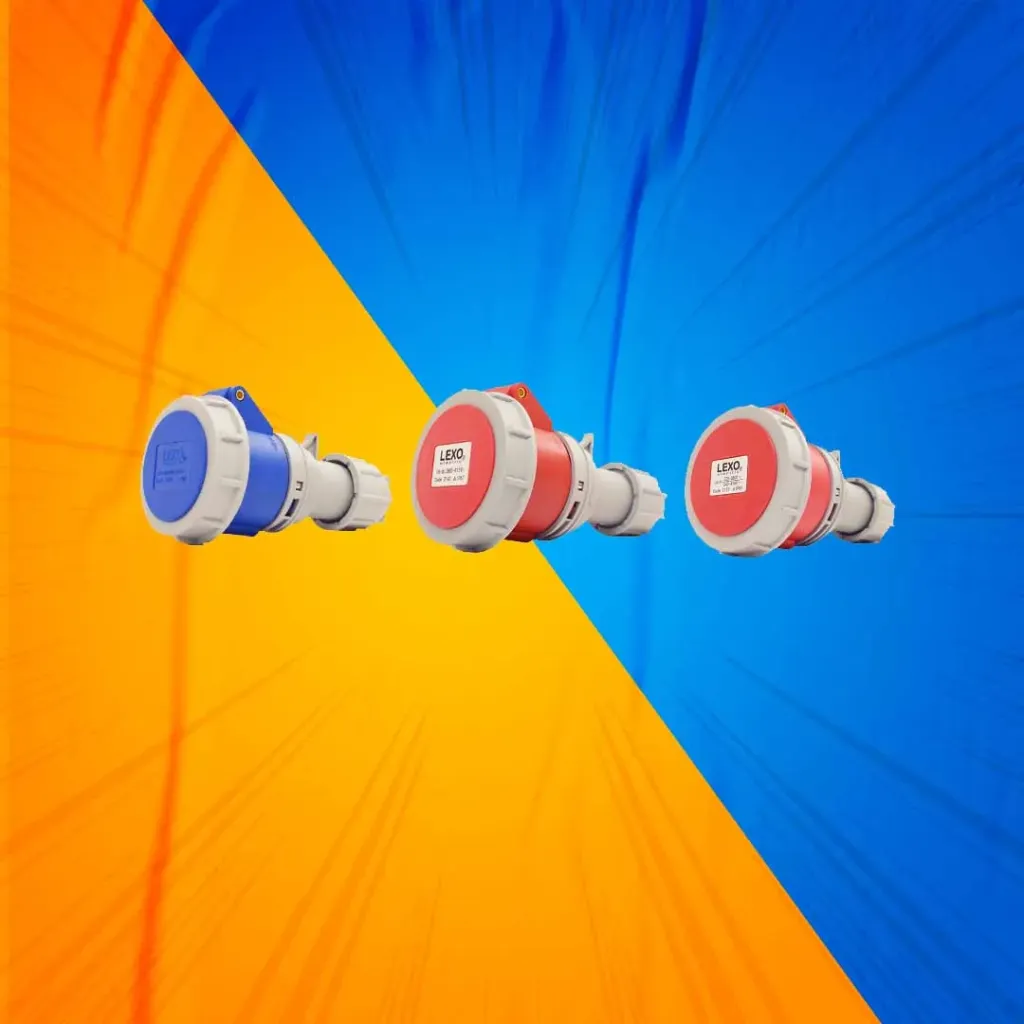 ENCHUFE IND HEM VOL 16A 2P+T 220V IP67 LEXO