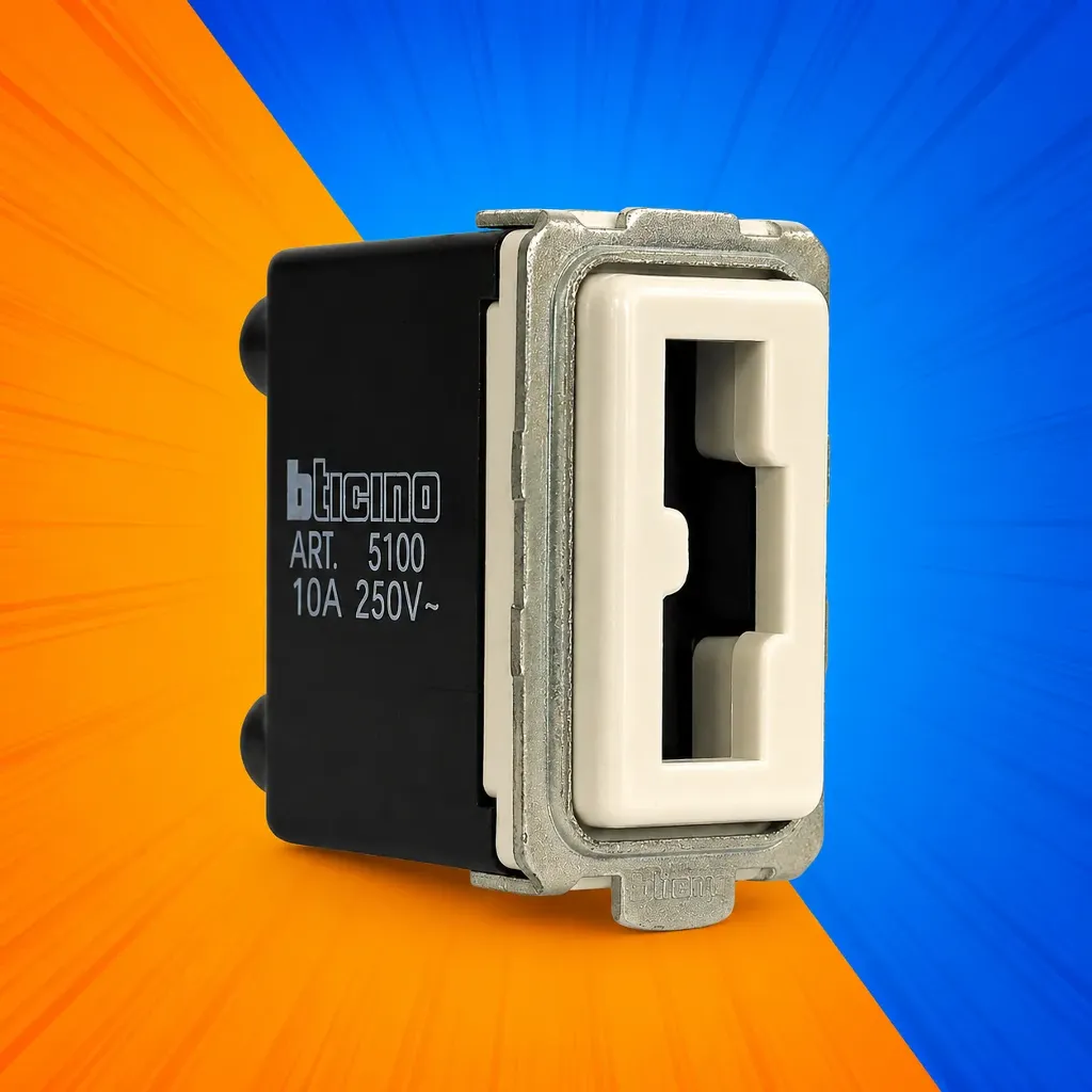 MÓDULO ENCHUFE HEM SEG 2P+T 10A MAGIC BTICINO