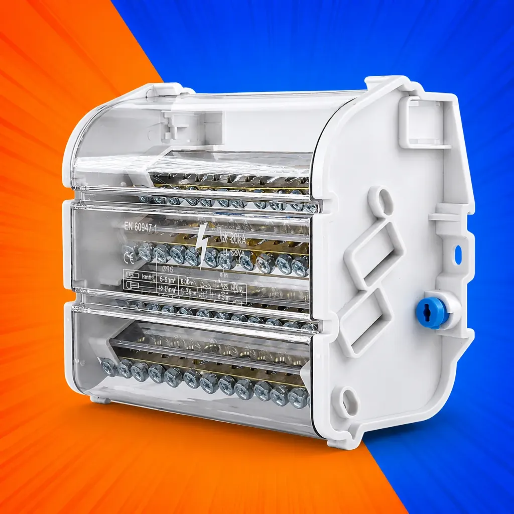 REPARTIDOR TETRAPOLAR 13 POS 160A LEXO