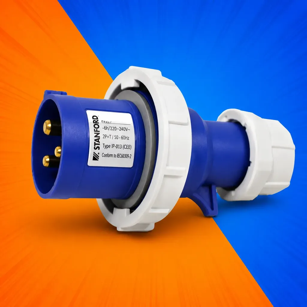 ENCHUFE IND MAC VOL 32A 2P+T IP67 STANFORD