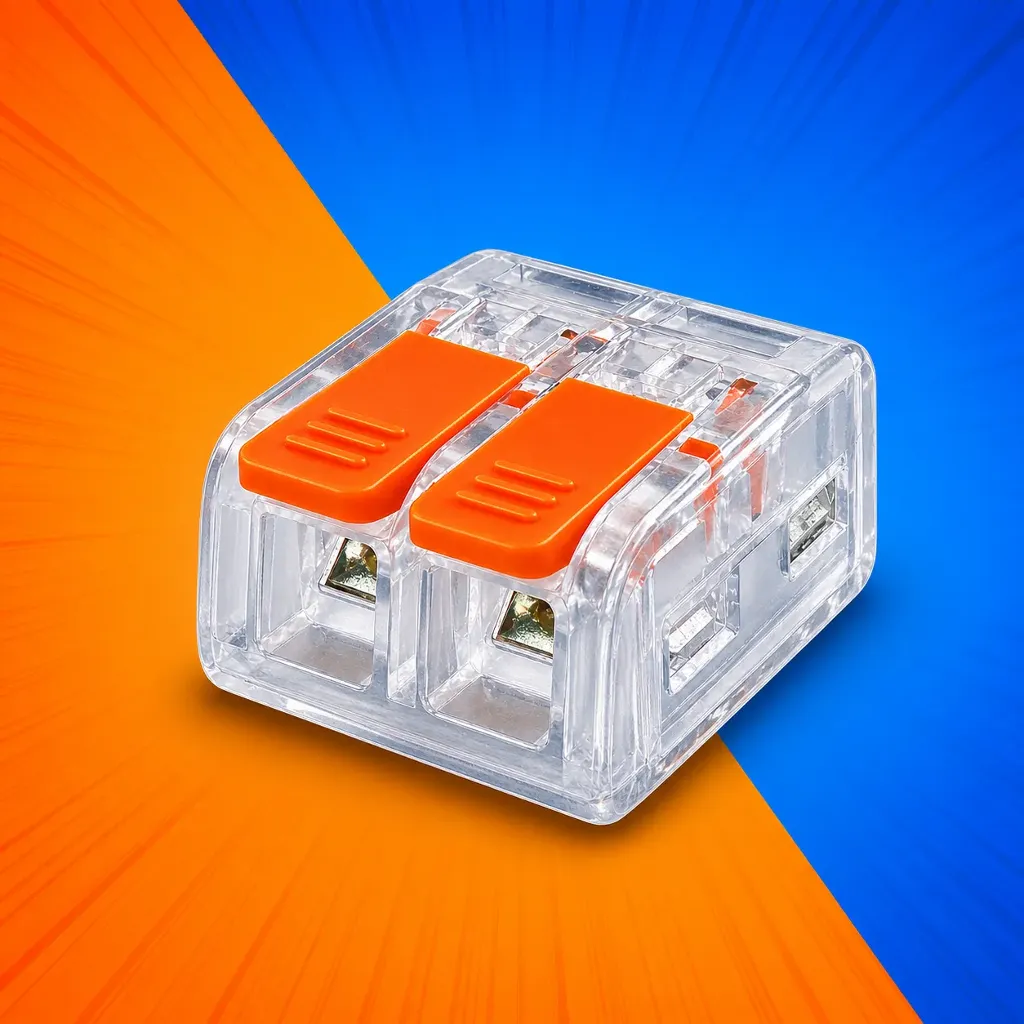 CONECTOR 1 POLO 2 SALIDA 0,5-4MM 41A UL LEXO