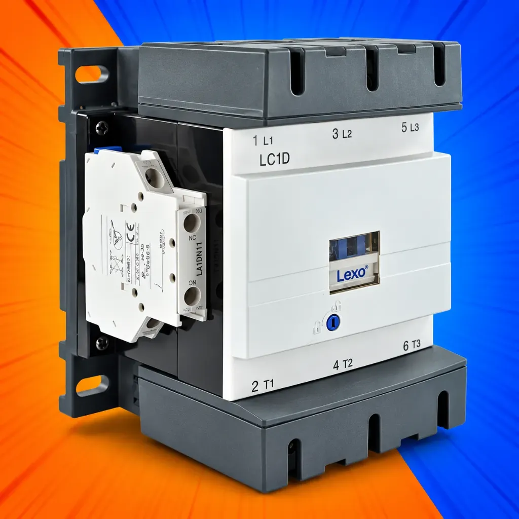 [5343100] CONTACTOR 100A 220/400V 1NO+1NC IP20 LEXO