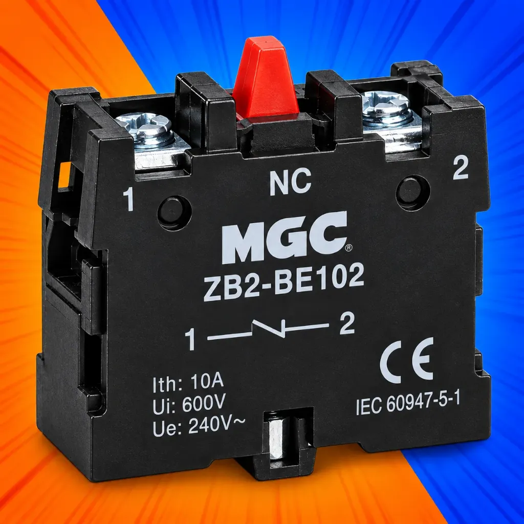 CONTACTO AUXILIAR 1NC 10A 600V MGC