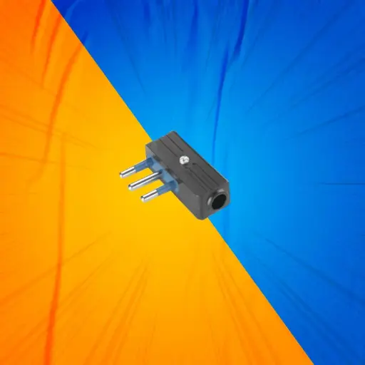 [104.4068/N] ENCHUFE MAC VOL 2P+T 10A 220V NEG LH A/E SCAME