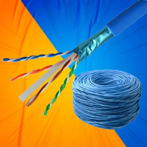 [4210023] CABLE UTP CAT 6 INDOOR CCA 23AWG 305ML LANCABLE