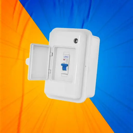 [3020500] CAJA API USO EXTERIOR IP40 1 POLO P/POSTE LEXO